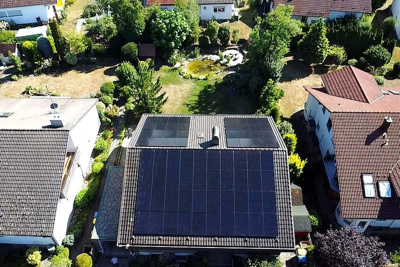 Photovoltaikanlage: Doppelhaus