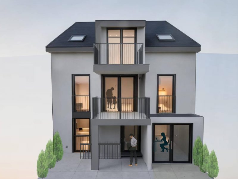 Hinterhaus Rendering
